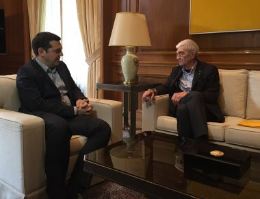 Σε εξέλιξη η συνάντηση Αλ.Τσίπρα - Γ.Μπουτάρη στη Θεσσαλονίκη